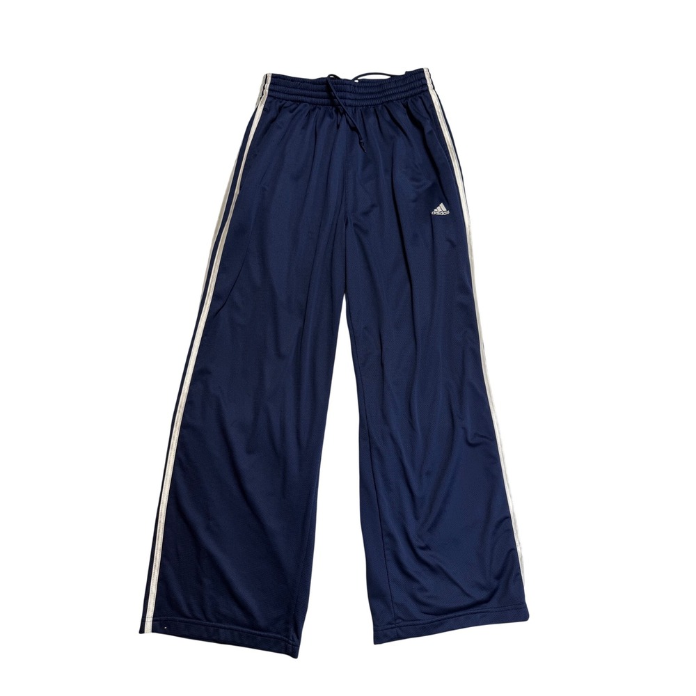 Vintage Y2K Adidas "International Flag Tag" Mesh Track Pants.